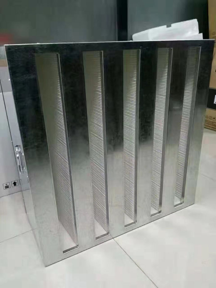 V型高效空氣過濾器又稱W型高效過濾器，箱式高效過濾器，W型V型組合式高效過濾器